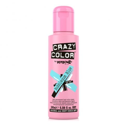 Crazy Color Semi-Permanent Colour Bubblegum Blue 100ml