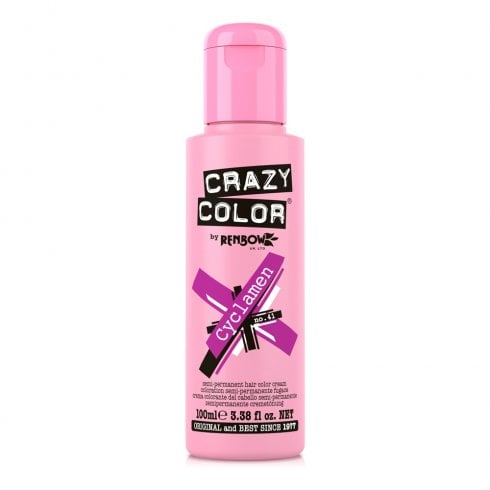 Crazy Color Semi-Permanent Colour Cyclamen 100ml