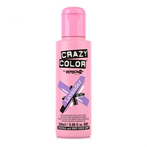 Crazy Color Semi-Permanent Colour Lavender 100ml