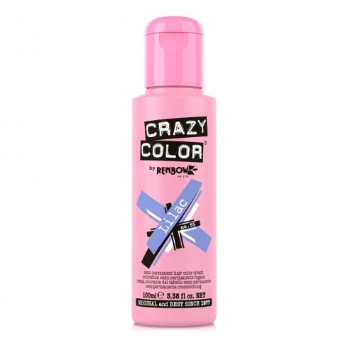 Crazy Color Semi-Permanent Colour Lilac 100ml