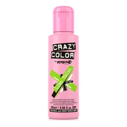 Crazy Color Semi-Permanent Colour Lime Twist 100ml