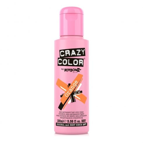 Crazy Color Semi-Permanent Colour Orange 100ml