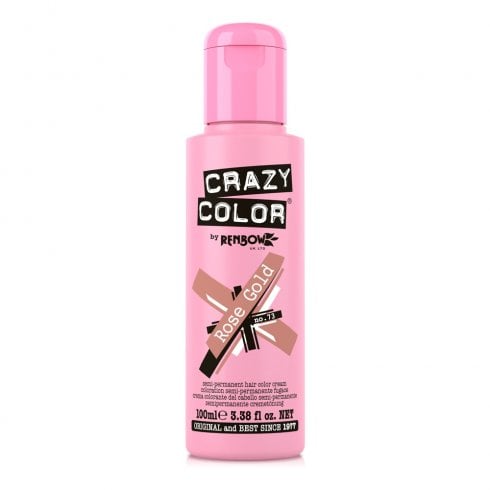 Crazy Color Semi-Permanent Colour Rose Gold 100ml