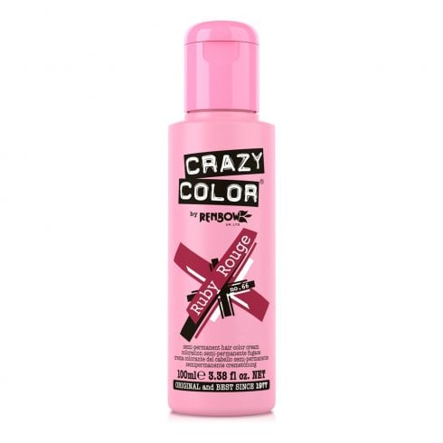 Crazy Color Semi-Permanent Colour Ruby Rouge 100ml