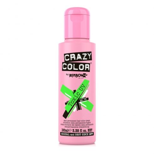 Crazy Color Semi-Permanent Colour Toxic UV 100ml
