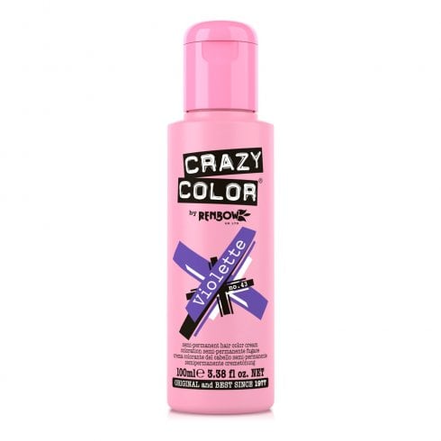 Crazy Color Semi-Permanent Colour Violette 100ml