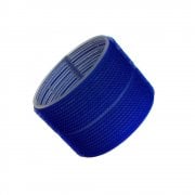 Dark Blue Jumbo Cling Rollers 76mm (6)