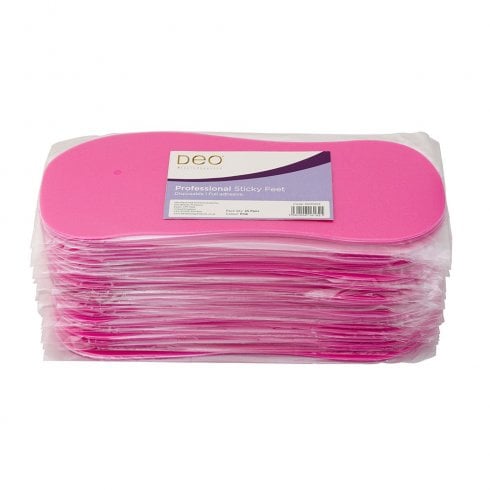 Deo Pink Sticky Feet (25 Pairs)