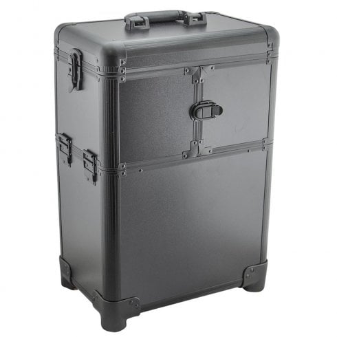 DMI 2 Tier Beauty Case Black Matt