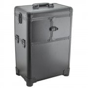2 Tier Beauty Case Black Matt