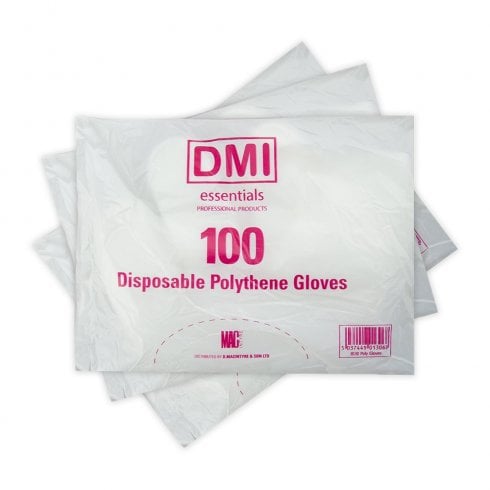 DMI Disposable Polythene Gloves 100 Pack