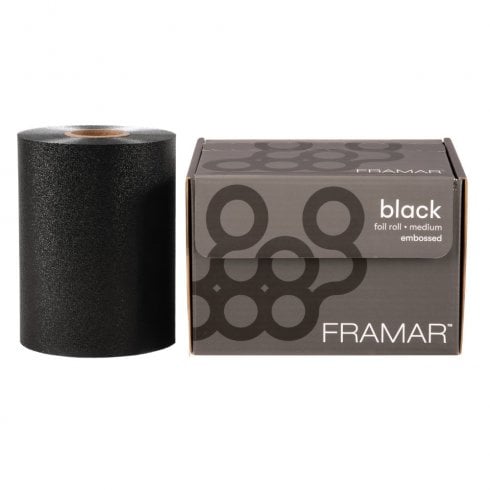 Framar Black Embossed Medium Foil (320ft)