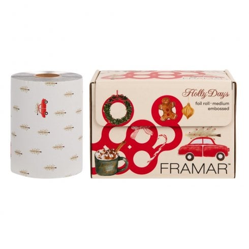 Framar Holly Days Embossed Roll 320ft