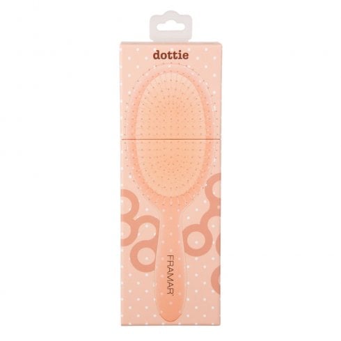 Framar Peach Please Dottie Detangle Brush