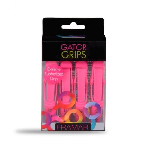 Framar Pink Gator Grips (4 Pack)