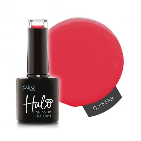 Halo Gel Polish Coral Pink 8ml