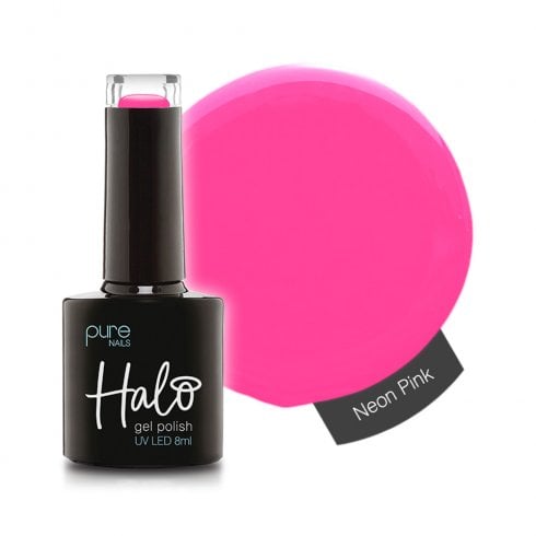 Halo Gel Polish Neon Pink 8ml