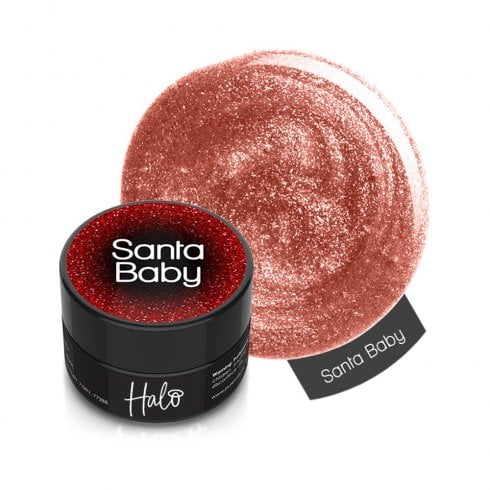 Halo Gel Polish Platinum Pot Santa Baby 8g