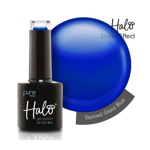 Halo Gel Polish Stained Glass Blue 8ml