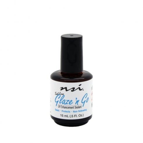 NSI Glaze 'n' Go UV Gel Sealant Topcoat 15ml