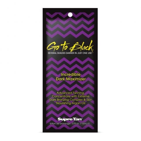 Supre Tan Go To Black Incredible Dark Tanning Maximizer 15ml