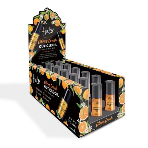 Halo Citrus Crush Cuticle Oil 5ml (18 Pack)