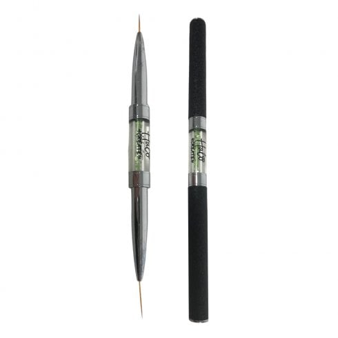 Halo Create Long Fine Liner Combo Brush (11mm & 15mm)