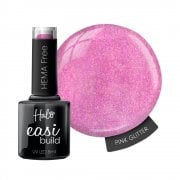 EasiBuild HEMA-free Gel Pink Glitter 8ml