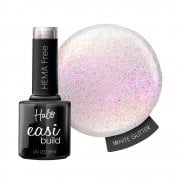 EasiBuild HEMA-free Gel White Glitter 8ml