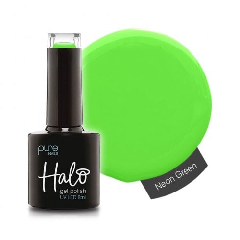 Halo Gel Polish Neon Green 8ml
