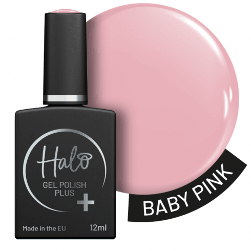 Halo  Gel Polish Plus Baby Pink 12ml