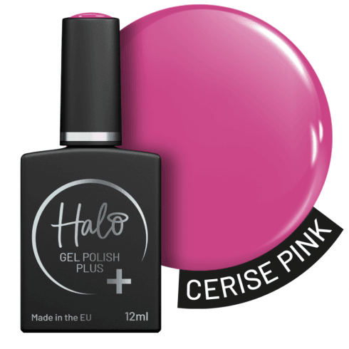 Halo  Gel Polish Plus Cerise Pink 12ml