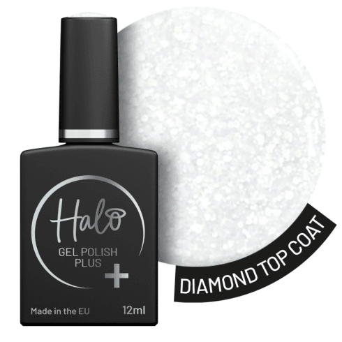 Halo  Gel Polish Plus Diamond Top Coat 12ml