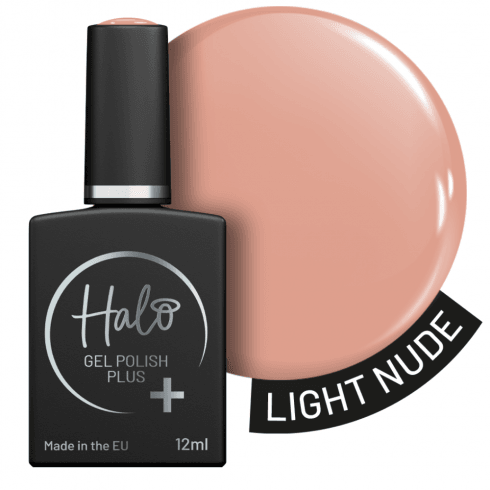Halo  Gel Polish Plus Light Nude 12ml