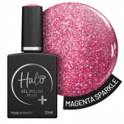 Halo Gel Polish Plus Magenta Sparkle 12ml