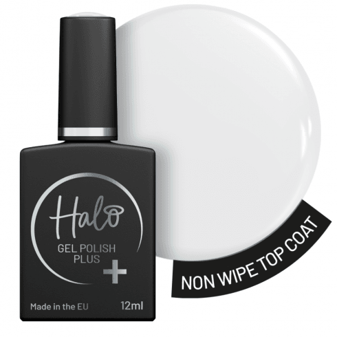 Halo  Gel Polish Plus Non Wipe Top Coat 12ml