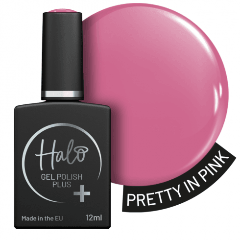 Halo  Gel Polish Plus Pretty in Pink 12ml