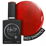 Halo Gel Polish Plus Red Shimmer 12ml