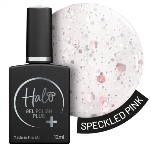 Halo  Gel Polish Plus Speckled Pink 12ml