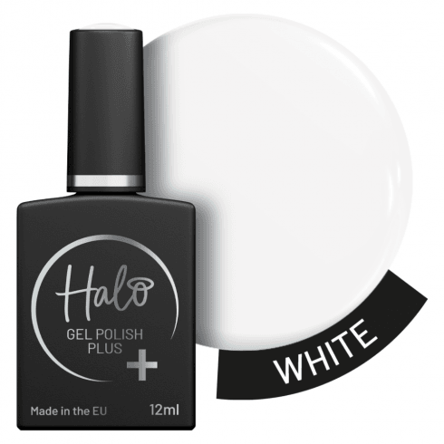 Halo  Gel Polish Plus White 12ml