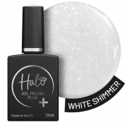 Halo Gel Polish Plus White Shimmer 12ml