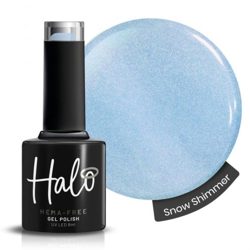 Halo  Gel Polish Snow Shimmer 8ml - Snow Angel Collection