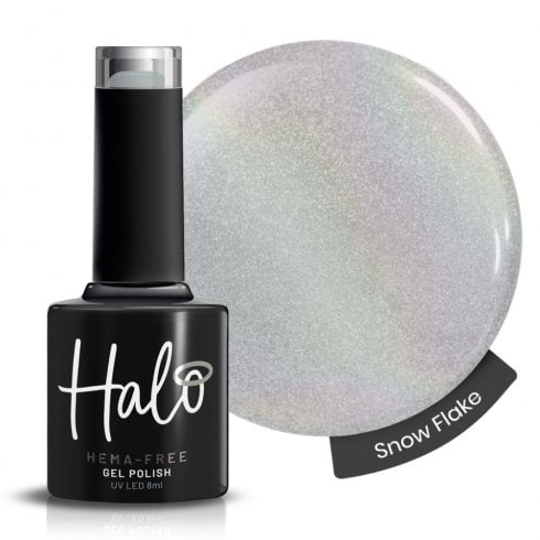 Halo  Gel Polish Snowflake 8ml - Snow Angel Collection