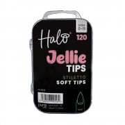 Jellie Nail Tips Stiletto - Sizes 0-11 (120)
