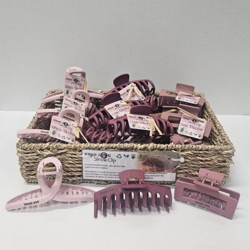 Head Jog Straw Clips Display (18 piece)