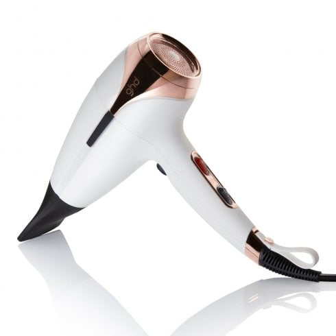 ghd helios™ hair dryer white