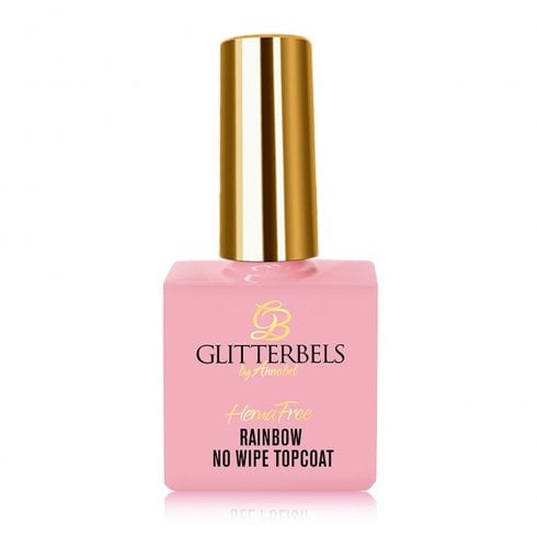 Glitterbels Hema Free Gel Polish No Wipe Rainbow Top Coat 17ml