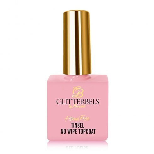 Glitterbels Hema Free Gel Polish No Wipe Tinsel Top Coat 17ml