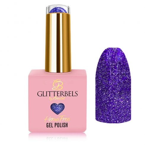 Glitterbels Hema Free Gel Polish Violet Diamond 8ml