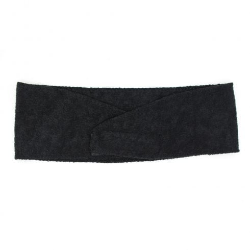 Hive of Beauty Black Velcro Towel Headband